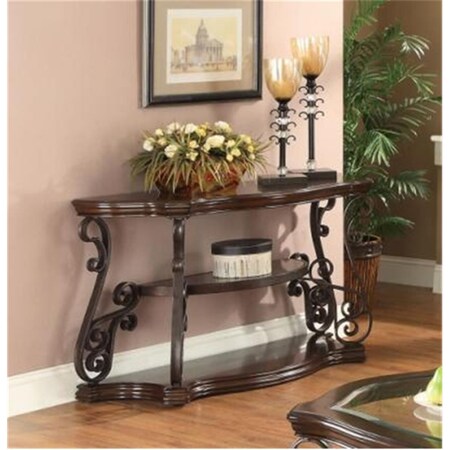 Coaster Co Of America L-OCCASSIONALS-SOFA TABLE DARK BROWN 702449